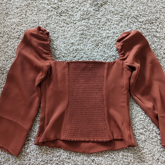 Wilfred Cabo Blouse in Brown - Picture 6 of 8